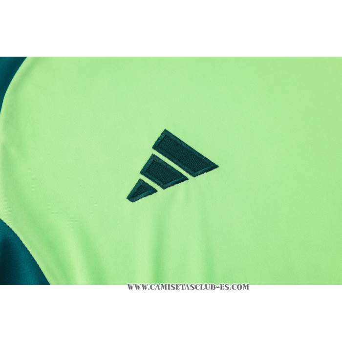 Chandal del Mexico 24-25 Manga Corta Verde - Pantalon Corto